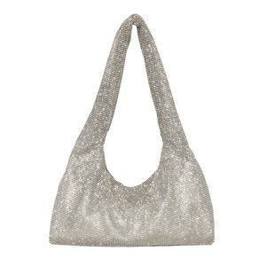 KARA Crystal Mesh Bag